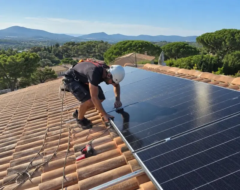 Installateur panneaux solaires Aubigny — pose photovoltaïque sur toiture