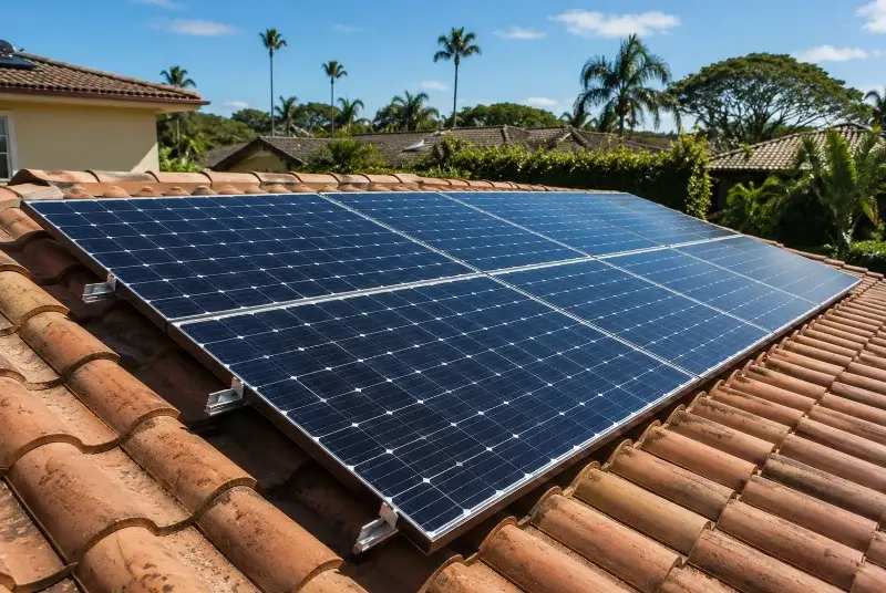 Installation de panneaux solaires à Aubigny